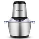 thumbnail image 1 of Picadora de carne eléctrica HOMEASY 2L de acero inoxidable 350W, 8 tazas, 1 of 9