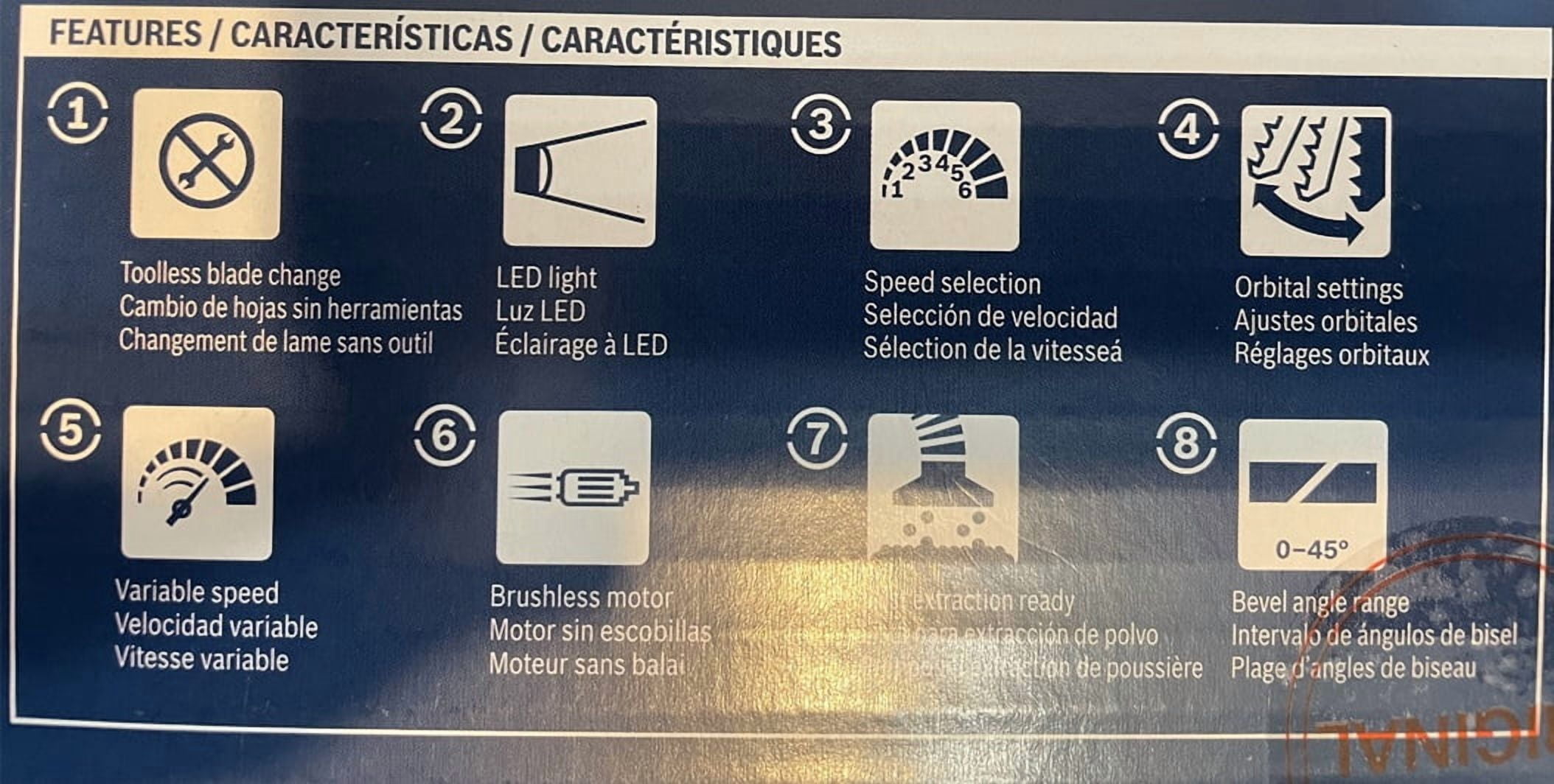 BOSCH 18 VOLT JIGSAW