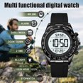thumbnail image 2 of SKMEI Mens Digital Watch Waterproof Sports Military Watches Outdoor Chronograph Wrist Watches for Men with Dual Time/Alarm/LED Back Ligh, 2 of 9