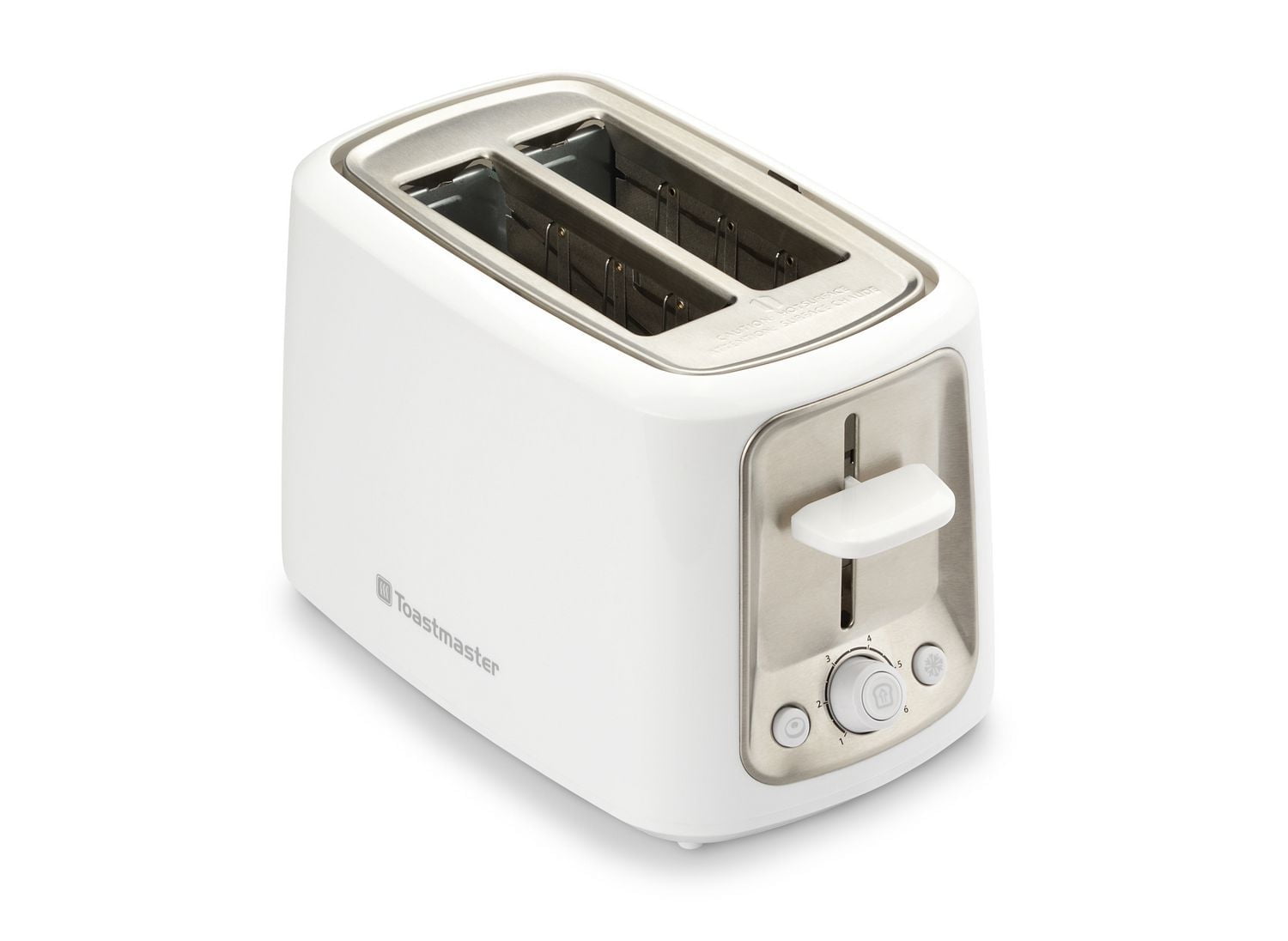 Toastmaster 2 Slice Toaster - White, 2 Slice Toaster