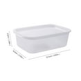 thumbnail image 4 of Caja De Almacenamiento Para Frigorífico Apta Para Microondas, Transparente, Para Mantener Los Alimentos Frescos, Almacenamiento En La Cocina, Tarro Hermético, Clasificación Y Almacenamiento De Fruta, 4 of 8