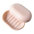 thumbnail image 4 of Soap Box with Lid, Portable Soap Holder, Closable Soap Dish Storage, Leakproof Soap Box, Soap Dish Container for Bathroom Hiking Camping Pink, 4 of 8