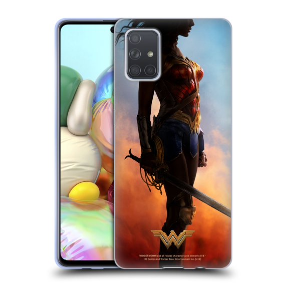 Head Case Designs Officially Licensed Wonder Woman Movie Posters Godkiller Sword Soft Gel Case Compatible with Samsung Galaxy A71 (2019)