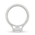 thumbnail image 4 of 2.00Ct Emerald Cut Moissanite East West Bezel Solitaire Engagement Ring, 10K White Gold, US 10.5, 4 of 8