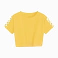 thumbnail image 4 of Paguaki Baby Girl Clothes Unisex Girls Boys 2 Piece Outfits Crop Tops and Shorts Set Soft Cotton Clothing Sets Sports Tracksuit, 4 of 6