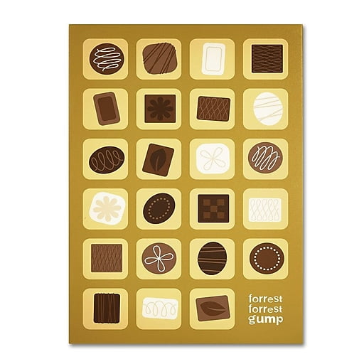 Trademark Fine Art "Forrest Gump" Canvas Art by Megan Romo