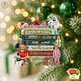 thumbnail image 2 of 90s Movie Christmas Ornament, Retro 2D Flat Acrylic Xmas Movies Fan Gift, Green Mean Guy Ornament, Elf Ornament, Nostalgic Keepsake, 2 of 5