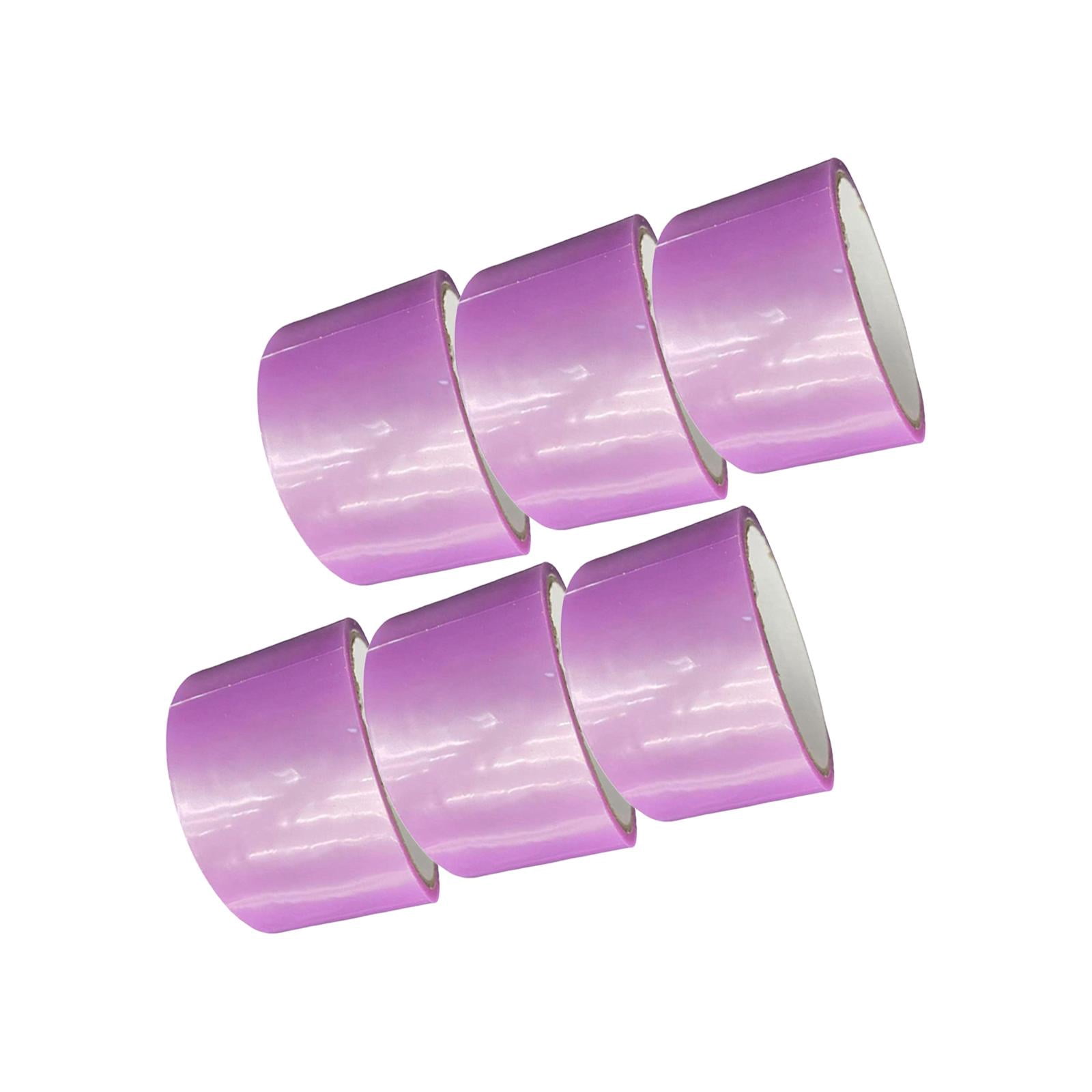 FVDPWYE 6Pcs Sticky Ball Tapes Colored Tapes Bulk 4.8cm Width Game Educational Toys for Violet