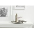 thumbnail image 6 of Kate and Laurel Stovring Round Modern Decorative Tray, 16, Silver, Contemporary Decor Tray for Serving, Storage, and Display, 6 of 6
