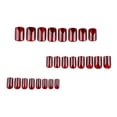 thumbnail image 2 of 24 Pcs Ongles Pressés Il de Chat Courts Faux Ongles Brillants Rouges Ongles Pressés Forme Carrée Faux Ongles avec Designs Ongles Il de Chat Rouges Ongles Pressés Collants pour Femmes Ensemble avec Onglets de Colle, 2 of 5