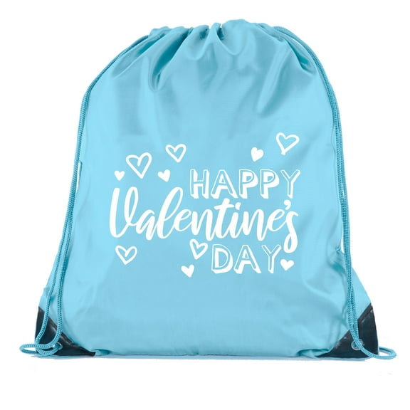 Valentine's Day Bags, Drawstring Cinch Backpacks, Valentines Day Gift Bags
