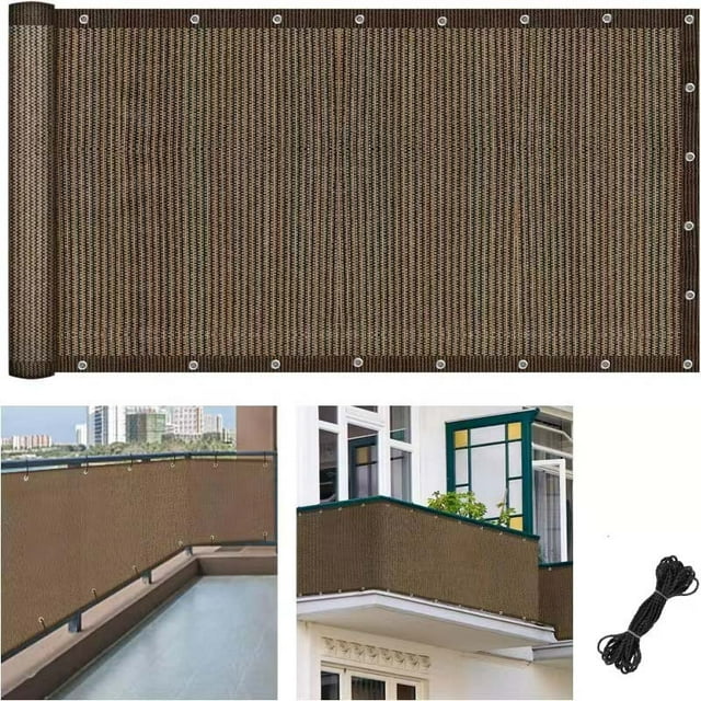 90% Sun Block Shade Cloth for Patio and Garden - Easy Install UV Protection Cover with Grommets
