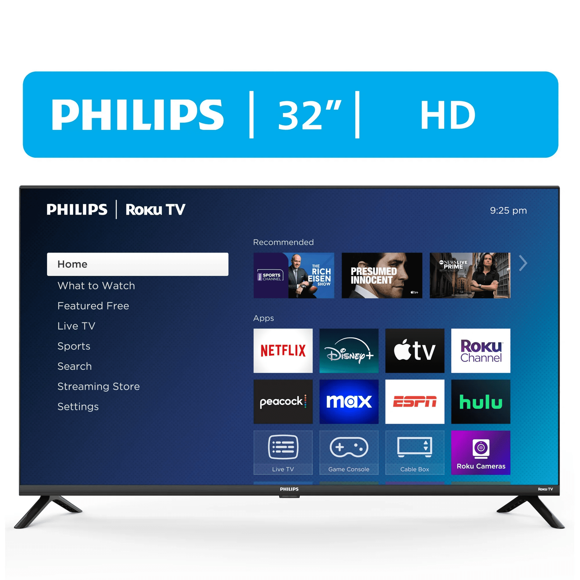 Restored Philips 32 Class HD (720P) Smart Roku Guatemala | Ubuy