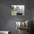 thumbnail image 4 of Farmhouse Wall Art Rustic Old Barn Canvas Painting Print Country Landscape Truck Pictures Wall Decor Framed Artwork Home Decoration for Living Room Kitchen Bathroom 12"x16", 4 of 6