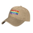thumbnail image 1 of ZICANCN Mens Hats Unisex Baseball Caps-Pride Rainbow Flag Hats for Men Baseball Cap Western Low Profile Hats Fashion, 1 of 8