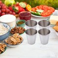 thumbnail image 4 of Matsuzay 4 Uds tazas medidoras básculas de cocina acero inoxidable 30ml taza de vino contenedor de Metal tazas de medición para accesorios de cocina Barra de herramientas Matsuzay HA004557-00, 4 of 6