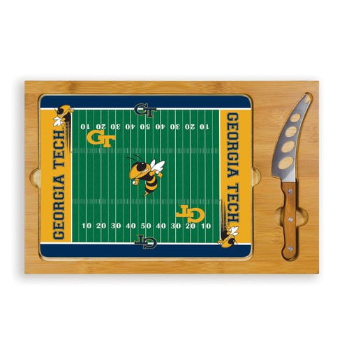 Picnic Time NCAA Football Icon Cutting Cheese Tray