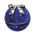 thumbnail image 4 of EHJRE Delicate Bow Round Necklace Pendant Box Jewelry Display Packing Collection Blue, 4 of 9