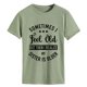 thumbnail image 1 of Blusa elegante estampada verde oliva y negra, cuello redondo, mangas cortas, estilo casual chic para mujer, talla XL, 1 of 4