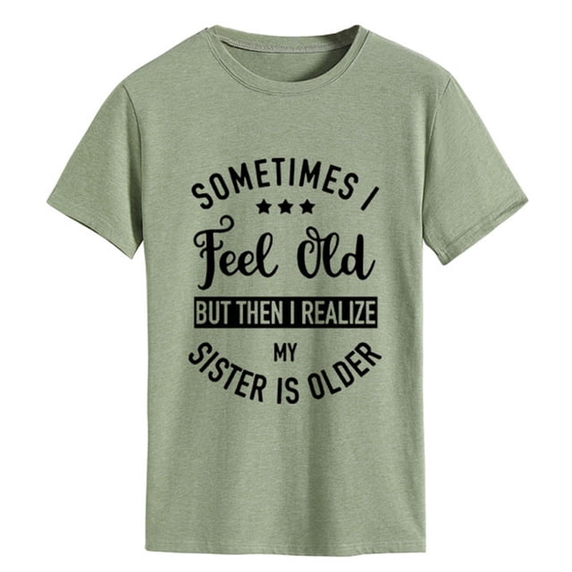 Blusa elegante con cuello redondo, manga corta, estilo casual chic para mujer, talla XXXL, color verde oliva y negro