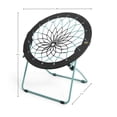 thumbnail image 3 of 32" Bunjo Bungee Chair, Black to Teal, 3 of 4