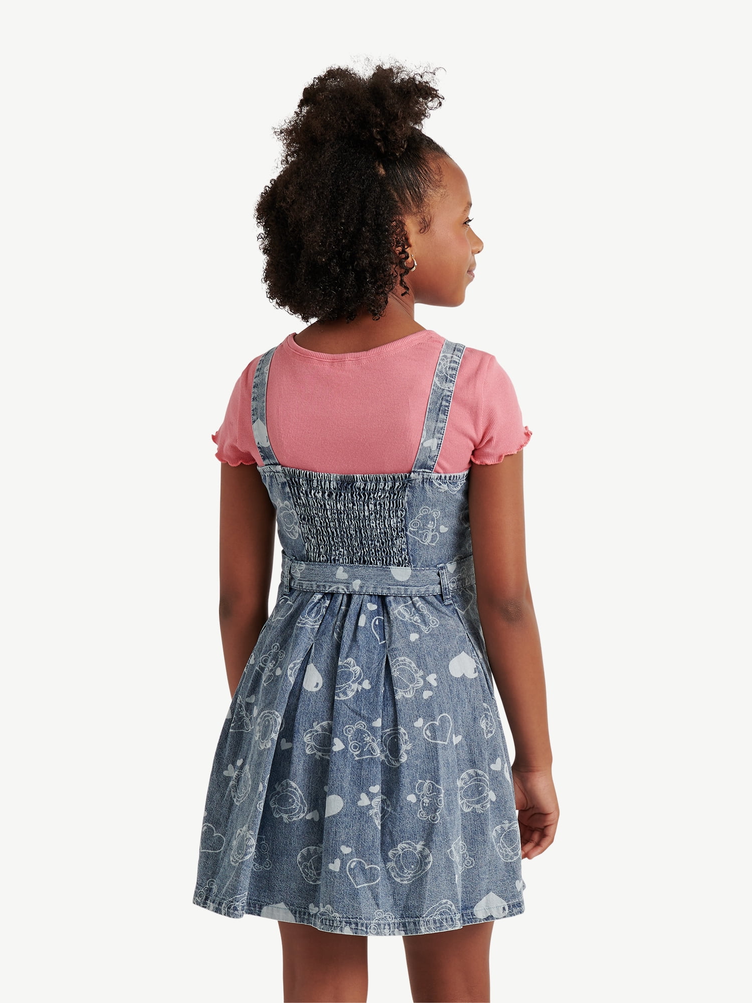 Justice x Garfield Girls Denim Dress, Sizes XS - XLP