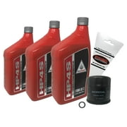 Cyclemax Full Synthetic Oil Change Kit for 2004-2013 Honda VT 750 VT750 Shadow with 10W-30