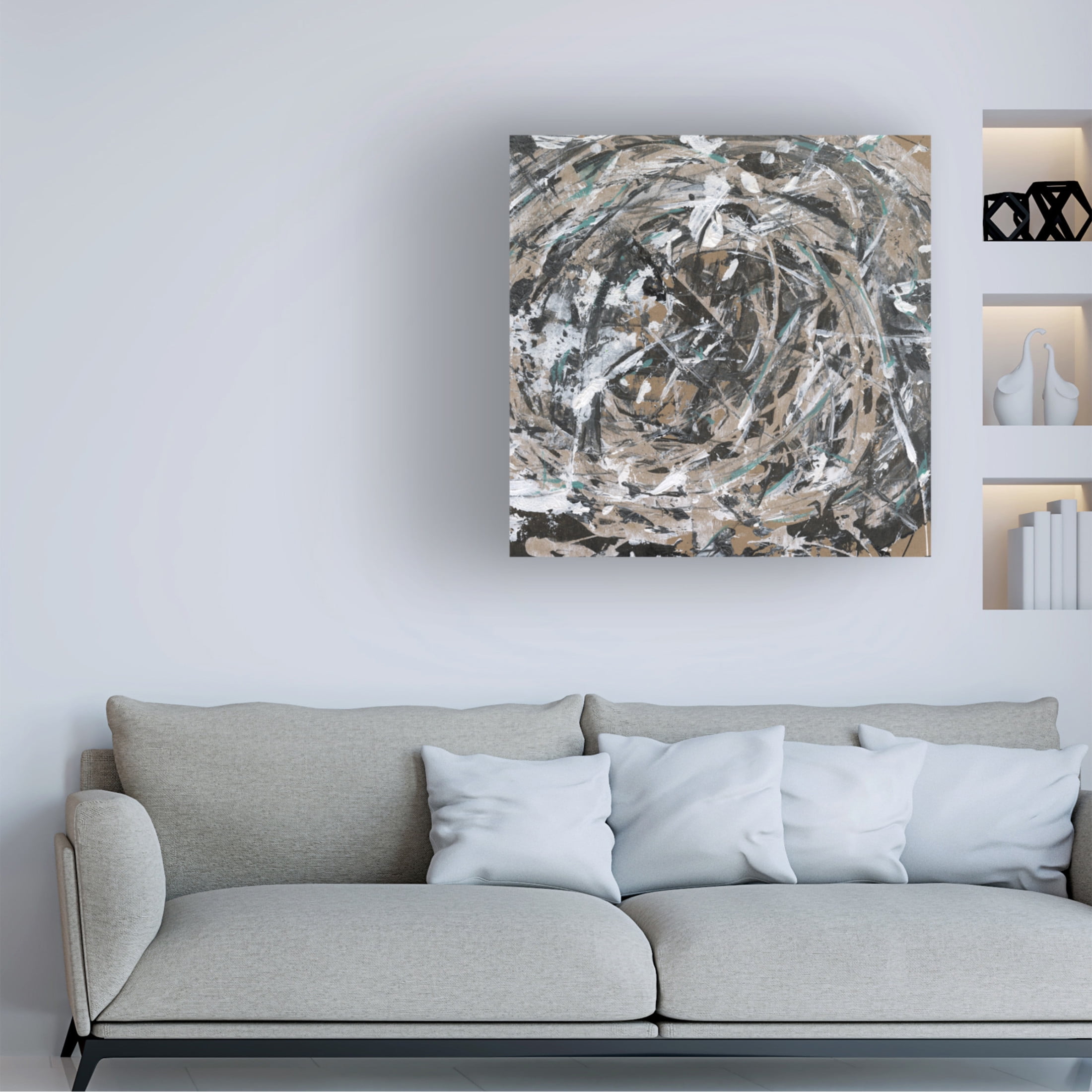 Trademark Fine Art Ethan Harper  Sporadic Energy II Canvas Wall Art
