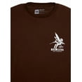 thumbnail image 3 of Young & Reckless Men's T-Shirt To Hell And Back Short Sleeve Crewneck Tee (Small, Brown), 3 of 4