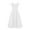 White, variant on TiaoBug Flower Girls Chiffon Junior Bridesmaid Dress Off Shoulder A Line Gown