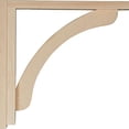 thumbnail image 3 of Ekena Millwork BKT02X12X12RERO 2.5 Po L x 12.75 Po P x 12.25 Po H Reece Support d'Étagère, Chêne Rouge, 3 of 4