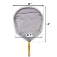thumbnail image 4 of Aqua Select Pro Aluminum Gold Leaf Net Swimming Pool Skimmer, 4 of 7