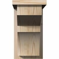 thumbnail image 2 of 7 1/2"W x 14"D x 14"H Monterey Smooth Corbel w/Backplate, Douglas Fir, 2 of 9