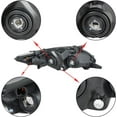 thumbnail image 6 of OTTULUR Headlights Assembly Replacement for Toyota Corolla 2011 2012 2013 Headlights Headlamps Driver and Passenger Side, 6 of 7