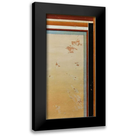 Springet, Mike 9x14 Black Modern Framed Museum Art Print Titled - Facets 10