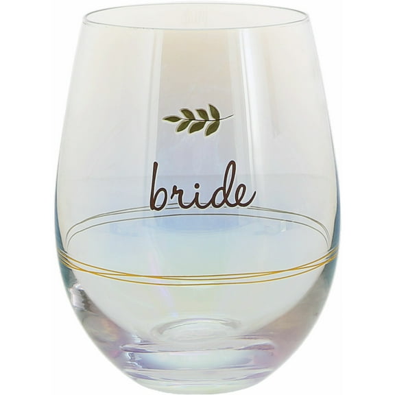 Bride - 18 oz Stemless Wine Glass