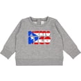 thumbnail image 2 of Inktastic Puerto Rico Flag in Text Baby Sweatshirt, 2 of 4