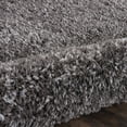 thumbnail image 6 of Nourison Ultra Plush Shag Solid Charcoal 2'2" x 7'6" Area Rug, (2x8), 6 of 8