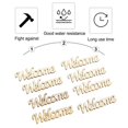 thumbnail image 4 of 30pcs Unfinished Welcome Wood Cutout Wedding Party Hanging Accessories, 4 of 4