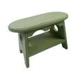 thumbnail image 4 of Almencla Wood Stool Plant Stand Oval Decorative Bonsai Rack for Garden Desktop Office Green, 4 of 8