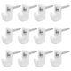 thumbnail image 4 of Wire Shelf Clip White Plastic Heavy Duty Closet Shelf Support 2.70X1.60X1.20CM Wall Clip For Home Organization 12Pcs, 4 of 4