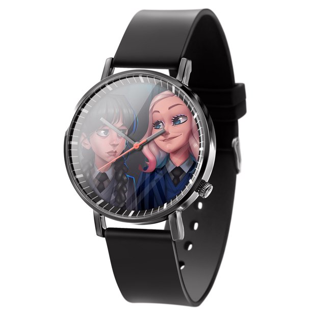 Reloj De Cuarzo de Addams Wednesday Diseño De Ocio Para Unisex Gao Jiahui unisex
