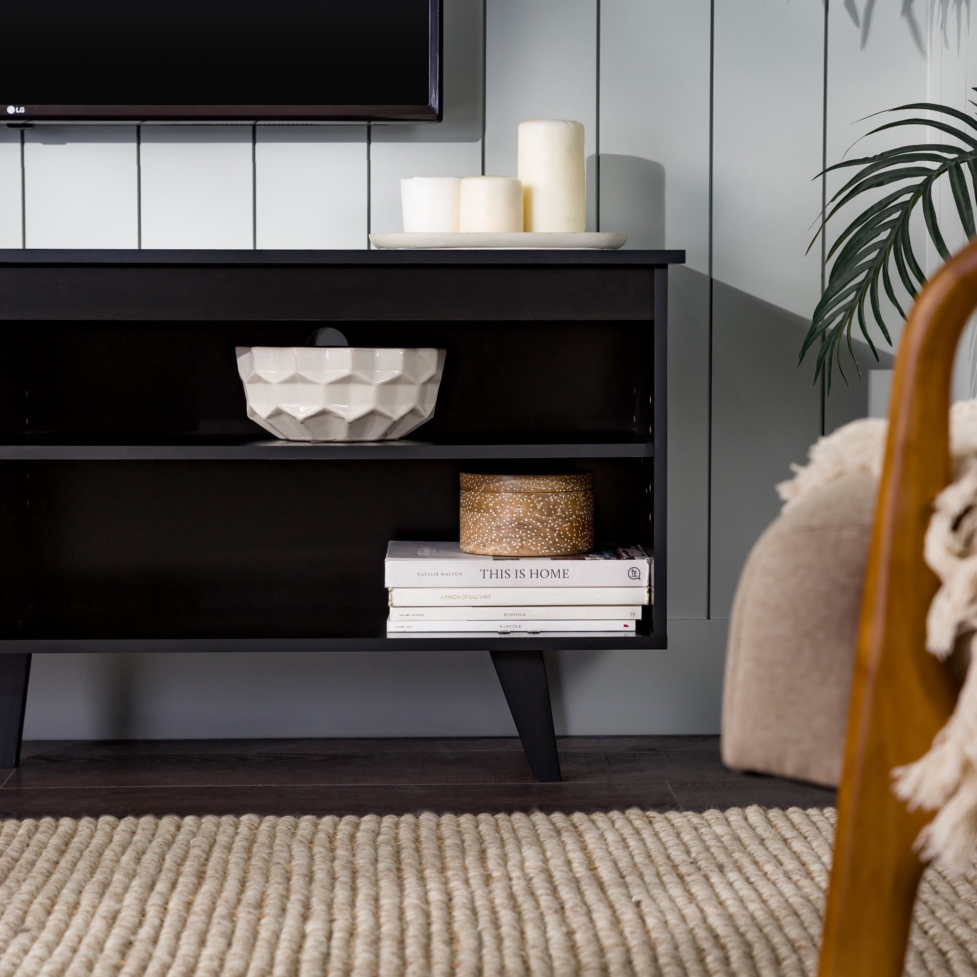 Desert Fields Mid-Century Modern TV Stand Console for TVs up to 65"