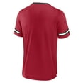 thumbnail image 3 of Men's Fanatics Scarlet San Francisco 49ers Stripe Stacking T-Shirt, 3 of 3
