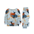 thumbnail image 5 of Matching Family Halloween Pajamas Set - 2026 Cute Ghost & Pumpkin Print Two-Piece Sleepwear Pjs - Family Matching Pajamas Soft Holiday Loungewear Halloween Matching Pajamas for Family, 5 of 6