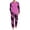 Light Purple, variant on Halloween Pajama Mens Pajama Sets Warm Color Ghost Pumpkin Print Pjs Sets 2 Piece Loungewear Sleepwear