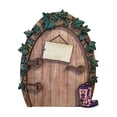 thumbnail image 4 of Accesorios de estatua de puerta de hadas para colgar, adornos de escultura, gnomo de jardín de hadas Estilo C kusrkot Puerta de hadas en miniatura, 4 of 8