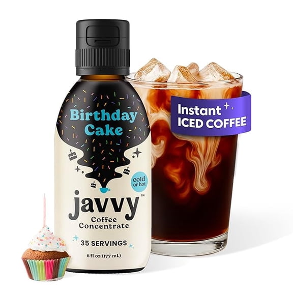 Coffee Concentrate - Cold Brew Coffee Birthday Cake