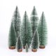 thumbnail image 2 of Xiao Hua 2 mini árboles de Navidad de 5 x 5 x 10 cm, decoración navideña, mini árboles artificiales de Navidad con cepillo para botellas, decoración navideña, decoración navideña, A, 2 of 4