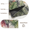 thumbnail image 5 of Summer Tropical Front Door Rugs 2x3 ft Green Palm Trees Beige Texture Small Rug for Entryway Non Slip Washable Bathroom Door Mat Absorbent Floor Mat for Indoor Entrance, 5 of 9